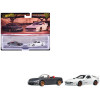 Mazda Mazdaspeed Miata Gray Metallic and Mazda RX7 FC Pandem White