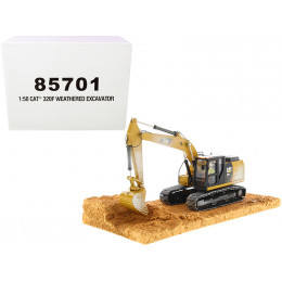 CAT Caterpillar 320F Weathered Tracked Excavator with Operator 