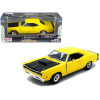 1969 Dodge Coronet Super Bee Yellow 1/24 Diecast Car Model by Motormax