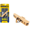 Wright Flyer Biplane Aircraft Beige with Runway Section Diecast Model Airplane by Runway24