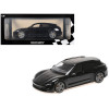 2021 Porsche Taycan CUV Turbo S Black Limited Edition to 480 pieces Worldwide 1/18 Diecast Model Car by Minichamps