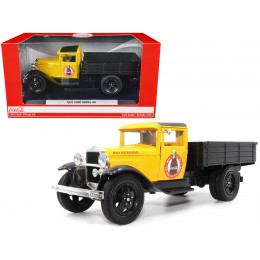 1931 Ford Model AA Pickup Truck Yellow and Black 
