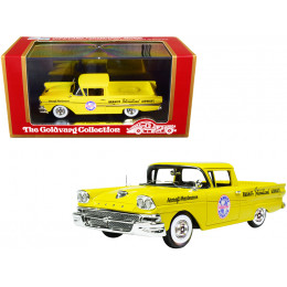1958 Ford Ranchero Aircraft Maintenance Car Yellow 