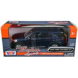 2022 Ford Explorer XLT Dark Blue Metallic 