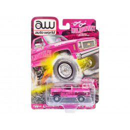 Chevrolet Cheyenne 10 Pickup Truck Pink with Graphics 