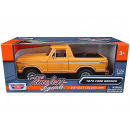 1978 Ford Bronco Custom (Open Top) Yellow with 