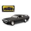 1971 Plymouth GTX Matt Black 1/43 Diecast Model Car by Road Signature
