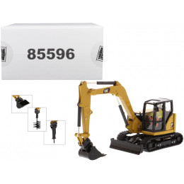 CAT Caterpillar 308 CR Next Generation Mini Hydraulic Excavator with Work Tools and Operator 