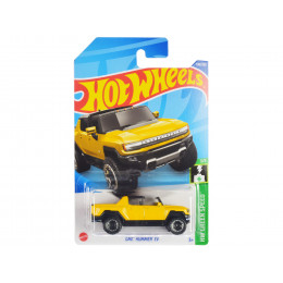 GMC Hummer EV Pickup Truck Yellow with Open Top 