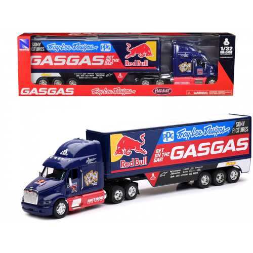 Peterbilt 387 Truck Dark Blue 
