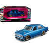1971 Datsun 510 Matt Candy Blue with Gold Wheels 