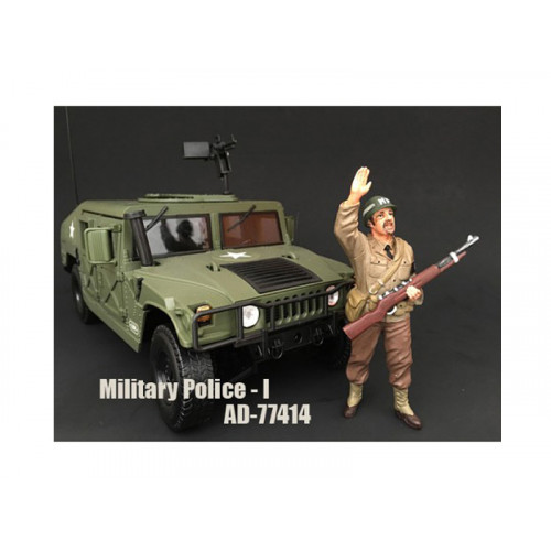 WWII Military Police Figure I For 1:18 Scale Models by American Diorama
