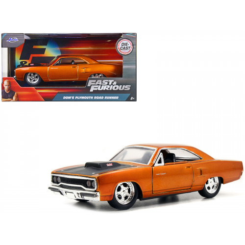 Dom's Plymouth Road Runner Orange Metallic with Matt Black Hood 