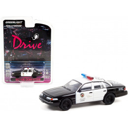 1992 Ford Crown Victoria Police Interceptor Black and White 