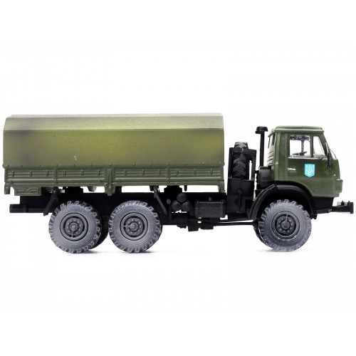 Kamaz 4310 Transport Truck Green (Weathered) 