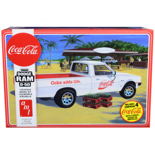 Skill 3 Model Kit 1980 Dodge Ram D-50 Pickup Truck 