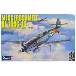 Level 4 Model Kit Messerschmitt Bf 109G-10 Fighter Aircraft 