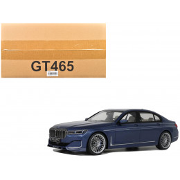 2022 BMW Alpina B7 Blue Metallic 1/18 Model Car by GT Spirit