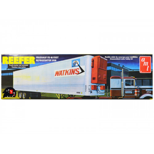 Skill 3 Model Kit Fruehauf FB 40' Refrigerated Trailer 