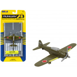 Mitsubishi A6M Zero Fighter Aircraft Green 