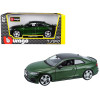 Audi RS 5 Coupe Metallic Green Metallic with Black Top 1/24 Diecast Model Car by Bburago