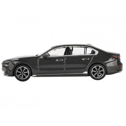 BMW i7 xDrive60 Dravit Gray Metallic Limited Edition 1/64 Diecast Model Car by Mini GT