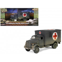 Opel-Blitz Kfz.305 Ambulance Gray (Weathered) 