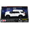2022 Ford Police Interceptor Utility White Unmarked