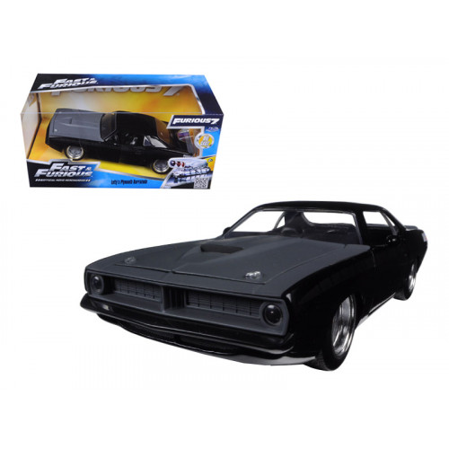 Letty's Plymouth Barracuda Matt Black 