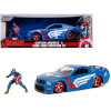 2006 Ford Mustang GT with Captain America Diecast Figurine