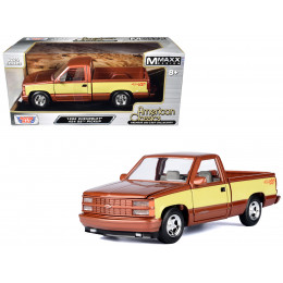 1992 Chevrolet 454 SS Pickup Truck Copper Metallic with Beige Sides 