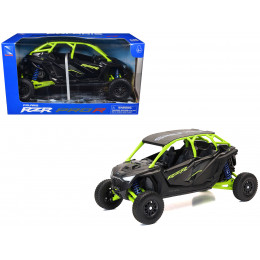 Polaris RZR Pro R UTV Black and Lime Green 1/18 Diecast Model by New Ray