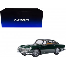 Aston Martin DB5 RHD (Right Hand Drive) British Racing Green 1/18 Model Car by Autoart