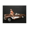 November Bikini Calendar Girl Figurine for 1/18 Scale Models by American Diorama