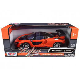 McLaren Senna Orange Metallic and Black 