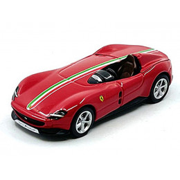 Ferrari Monza SP1 Red with Italian Flag Stripes 