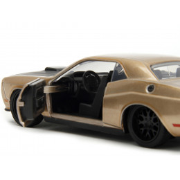 2012 Dodge Challenger SRT8 Gold Metallic with Black Hood 