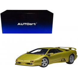 Lamborghini Diablo SE30 Giallo Spyder Yellow Metallic 1/18 Model Car by Autoart