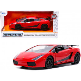 Lamborghini Gallardo Superleggera Red with Black Stripes 