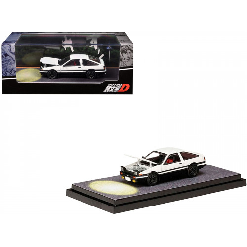 Toyota Sprinter Trueno (AE86) RHD (Right Hand Drive) White and Black 