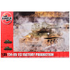 Level 3 Model Kit T34-85 112 Factory Production Tank with 2 Scheme Options 1/35 Plastic Model Kit by Airfix