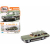1970 Chevrolet Kingswood Estate Wagon Green Mist Metallic with Woodgrain Sides and Roof Rack