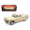 1957 Chevrolet Bel Air Convertible Cream 1/18 Diecast Model Car by Road Signature
