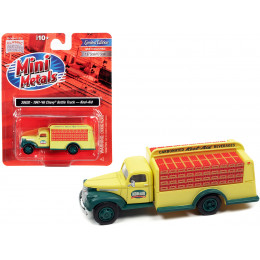 1941-1946 Chevrolet Delivery Bottle Truck Yellow and Green 