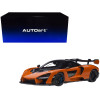 Mclaren Senna Trophy Mira Orange and Black with Carbon Accents 1/18 Model Car by Autoart