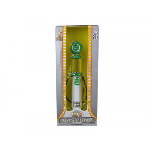 Quaker State Gasoline Vintage Gas Pump Cylinder 1/18 Diecast Replica by Road Signature
