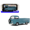 1968 Volkswagen T2 Pickup Truck Petrol Blue 1/18 Diecast Model Car by Solido