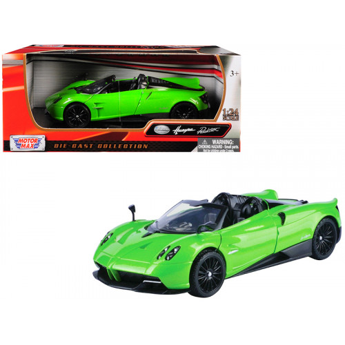 Pagani Huayra Roadster Green 1/24 Diecast Model Car by Motormax