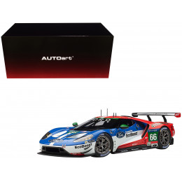 Ford GT #66 B. Johnson - S. Mucke - O. Pla Le Mans (2016) 1/18 Model Car by Autoart