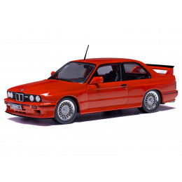 1990 BMW M3 Sport Evolution Red 1/43 Diecast Model by IXO Models